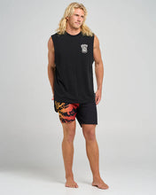 Load image into Gallery viewer, The Mad Hueys Ship Wheel Beers Muscle Singlet - Black
