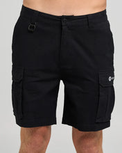 Load image into Gallery viewer, The Mad Hueys Snagged 20" Cargo Short - Black
