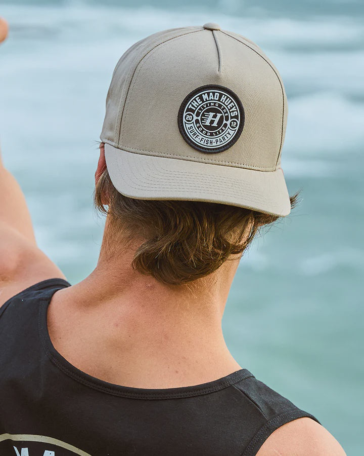 The Mad Hueys Hueys Good Life Twill Snapback - Tan