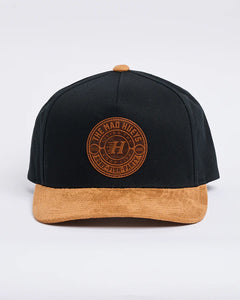 The Mad Hueys Suede Hueys Twill Snapback - Black