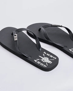 The Mad Hueys Ahoy Fkers Storm Bottle Opener Thongs - Black
