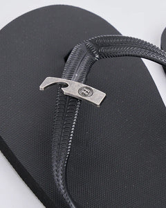 The Mad Hueys Ahoy Fkers Storm Bottle Opener Thongs - Black