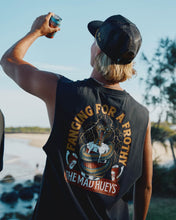 Load image into Gallery viewer, The Mad Hueys Fanging Keg Muscle - Washed Black
