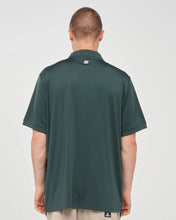 Load image into Gallery viewer, The Mad Hueys Parallel Hueys Active SS Polo - Pine Green
