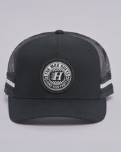 Load image into Gallery viewer, The Mad Hueys Checker Hueys Twill Trucker - Black
