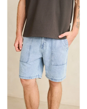 Load image into Gallery viewer, Rhythm Worn Path Denim Short - Light Blue
