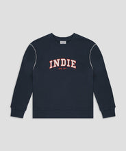 Load image into Gallery viewer, Indie Kids The Edgerton Sweat (0-2) - Navy

