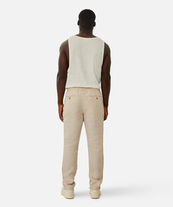 Industrie The Capri Linen Pant - YD Wheat