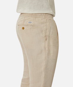 Industrie The Capri Linen Pant - YD Wheat