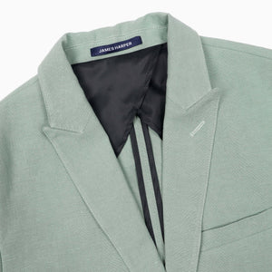 James Harper Peak Lapel Blazer - Sage