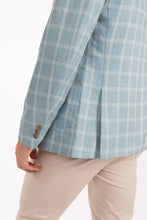 Load image into Gallery viewer, James Harper Check Blazer - Teal

