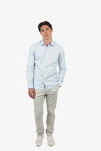 Load image into Gallery viewer, James Harper L/S Waffle Shirt - Soft Blue
