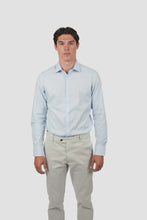 Load image into Gallery viewer, James Harper L/S Waffle Shirt - Soft Blue
