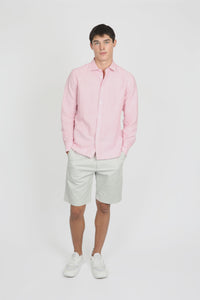 James Harper Long Sleeve Shirt - Blush