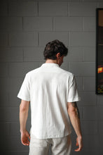 Load image into Gallery viewer, James Harper Fancy Knit Shirt - Natural
