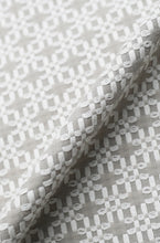 Load image into Gallery viewer, James Harper Short Sleeve Square Embroidery Shirt - Pebble
