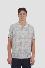 Load image into Gallery viewer, James Harper Morocco Cuban Collar SS Shirt - Green
