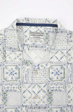 Load image into Gallery viewer, James Harper Morocco Cuban Collar SS Shirt - Green
