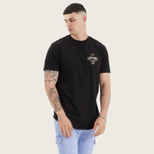 Load image into Gallery viewer, Kiss Chacey Lent Dual Curved Tee - Jet Black
