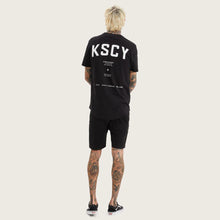 Load image into Gallery viewer, Kiss Chacey Pirton Dual Curved Tee - Jet Black
