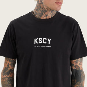 Kiss Chacey Pirton Dual Curved Tee - Jet Black