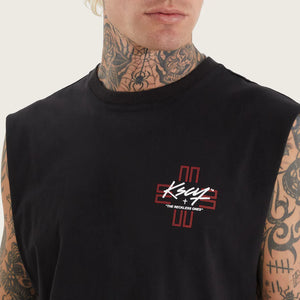 Kiss Chacey Ridgmont Dual Curved Muscle - Jet Black