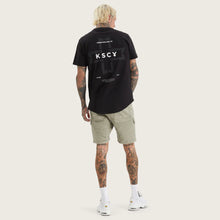 Load image into Gallery viewer, Kiss Chacey Gravel Dual Curved Tee - Jet Black
