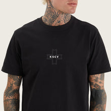 Load image into Gallery viewer, Kiss Chacey Gravel Dual Curved Tee - Jet Black
