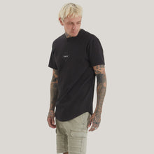 Load image into Gallery viewer, Kiss Chacey Gravel Dual Curved Tee - Jet Black
