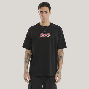 Kiss Chacey Double Box Fit Tee - Jet Black