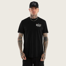 Load image into Gallery viewer, Kiss Chacey England Dual Curved Tee - Jet Black
