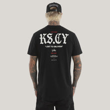 Load image into Gallery viewer, Kiss Chacey England Dual Curved Tee - Jet Black
