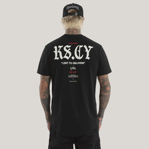 Kiss Chacey England Dual Curved Tee - Jet Black