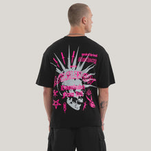 Load image into Gallery viewer, Kiss Chacey Strider Street Tee - Jet Black
