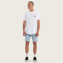 Load image into Gallery viewer, Kiss Chacey Prodigy Curved Tee - White
