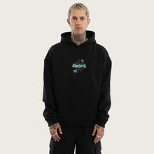 Load image into Gallery viewer, Kiss Chacey Despair Oversized Hoodie - Anthracite Black
