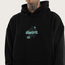 Load image into Gallery viewer, Kiss Chacey Despair Oversized Hoodie - Anthracite Black
