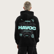 Load image into Gallery viewer, Kiss Chacey Despair Oversized Hoodie - Anthracite Black
