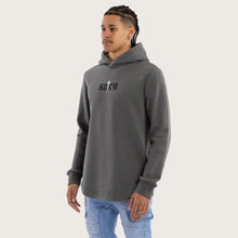 Load image into Gallery viewer, Kiss Chacey Existance Dual Curved Hoodie - Pigment Charcoal
