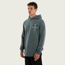 Load image into Gallery viewer, Kiss Chacey Tension Dual Curved Hoodie - Pigment Stormy Weather

