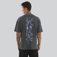 Load image into Gallery viewer, Kiss Chacey Collapse Box Fit Tee - Asphalt
