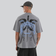 Load image into Gallery viewer, Kiss Chacey Fuel Street Tee - Pigment Sky Rocket
