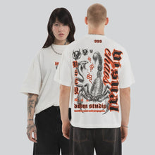 Load image into Gallery viewer, Kiss Chacey Propaganda Street Tee - Natural White
