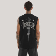 Load image into Gallery viewer, Kiss Chacey Shatter Relaxed Fit Muscle - Jet Black
