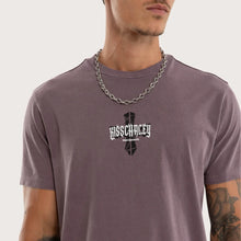 Load image into Gallery viewer, Kiss Chacey Arcane Dual Curved Tee - Pigment Flint
