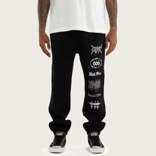 Load image into Gallery viewer, Kiss Chacey Cobalt Straight Trackpant - Jet Black
