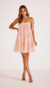 MINKPINK Laurelle Mini Dress - Pink Floral