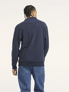 Lee Button Up Polar Sweat - Blue Steel