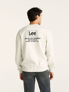 Lee Utility Slouch Sweater - Grey Marle