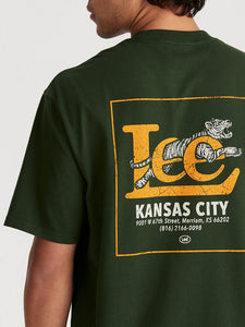 Lee Kansas Tigers Baggy Tee - Mountain